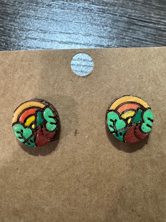 On the Road Stud Earrings