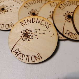 Kindness Tokens * Kindness Pass It On * Pocket Pals Pocket Hug Class Set * Set of 5