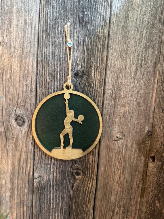 Gymnastics * Silhouette Custom Ornaments * Custom & In-Stock Options Available