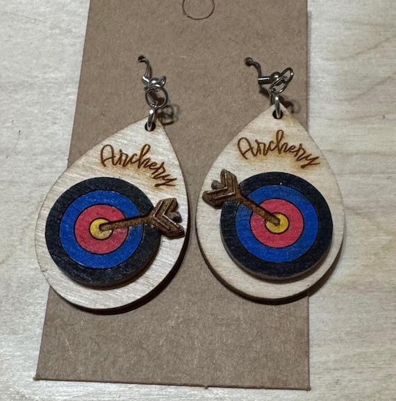 Archery Themed Earrings