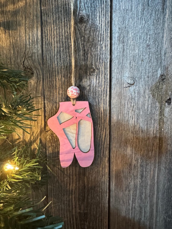 Ballet Shoes Ornament * Toe Shoes * Dancing *Custom Ornaments * Custom & In-Stock Options Available