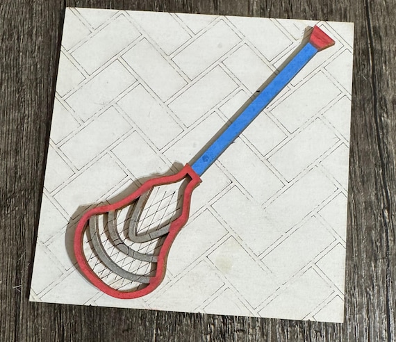 Lacrosse * LAX * Interchangeable Tile 4" Square for Frames