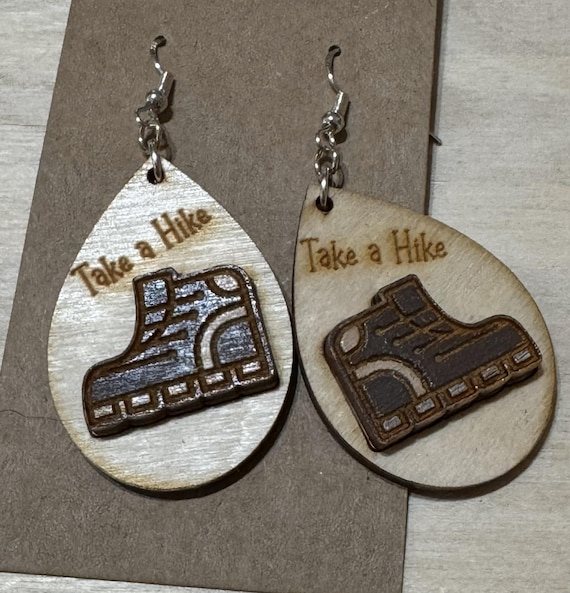 Hiking * Take a Hike * Earrings
