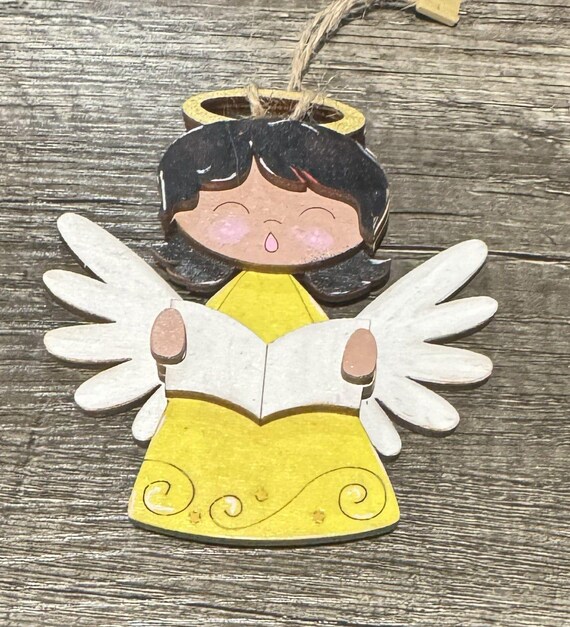 Christmas Angel Ornaments * Inividual or Set * In Stock and Custom Options Available
