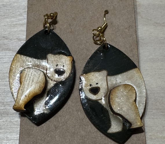 Polar Bear Earrings * Customizations & Personalizations Available