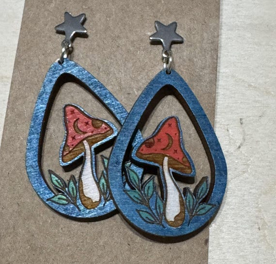 Mystical * Magical Symbols Earrings