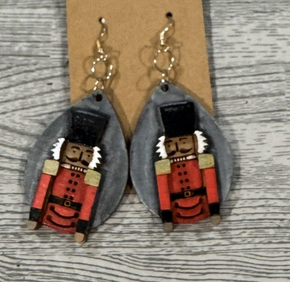 Nutcracker Dangle Earrings