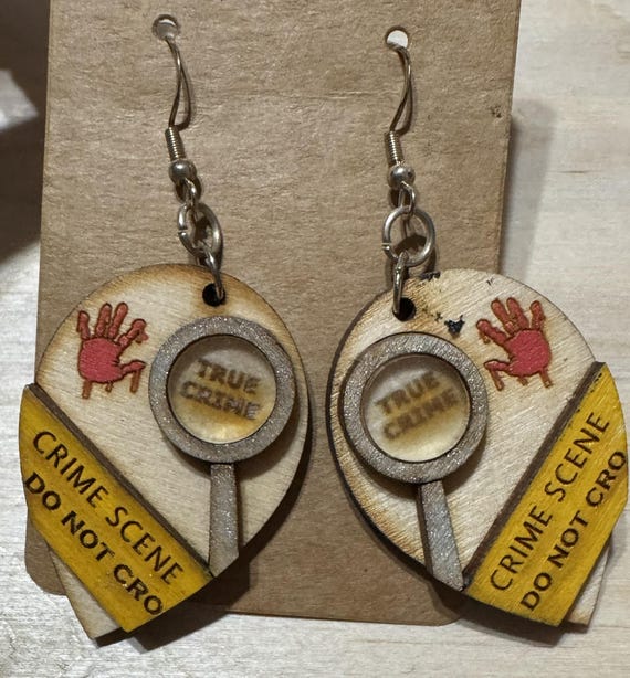 Crime True Crime Earrings