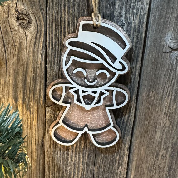 Gingerbread Family Ornaments * Mix and Match! * Gingerbread boy, girl, mom, dad, grandparents, baby, house