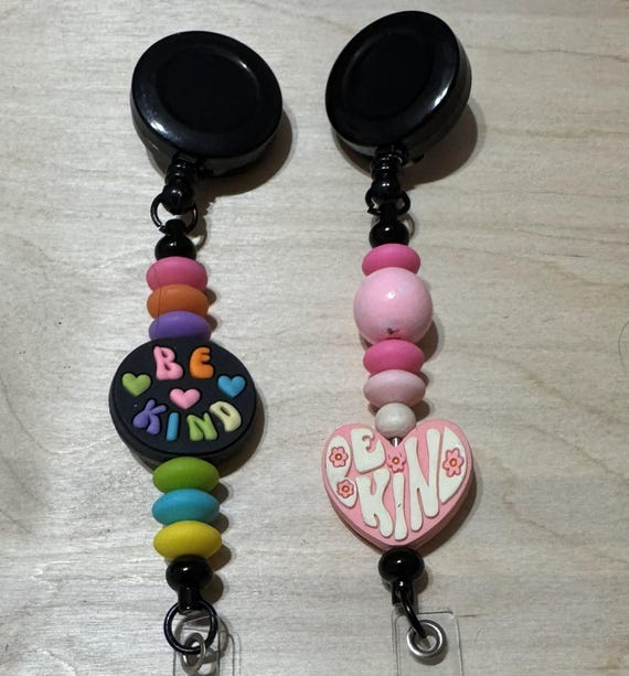 Be Kind Name Badge Reel
