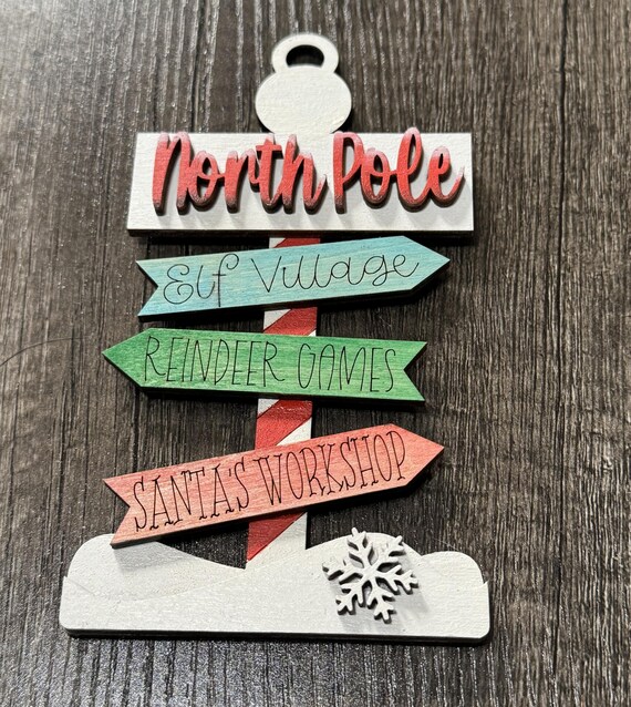 North Pole Ornament