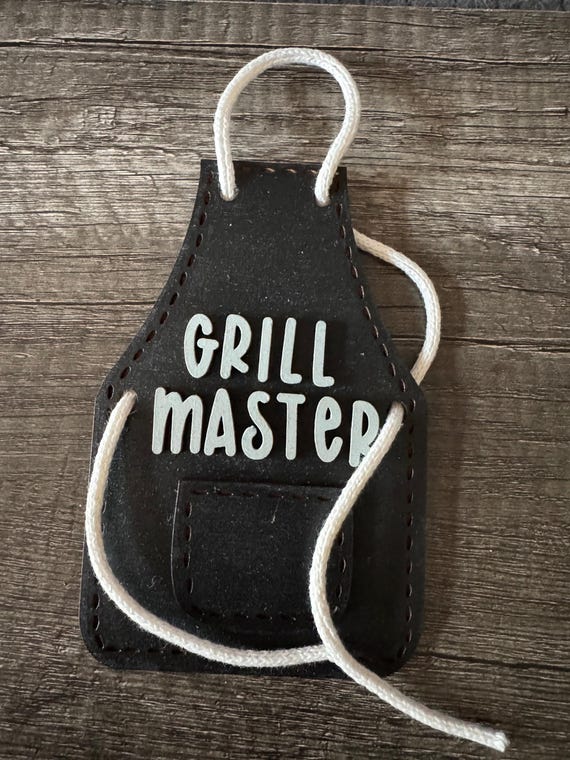 Apron Ornament with Grill Master or Kiss the Cook * In Stock and Custom Orders Available