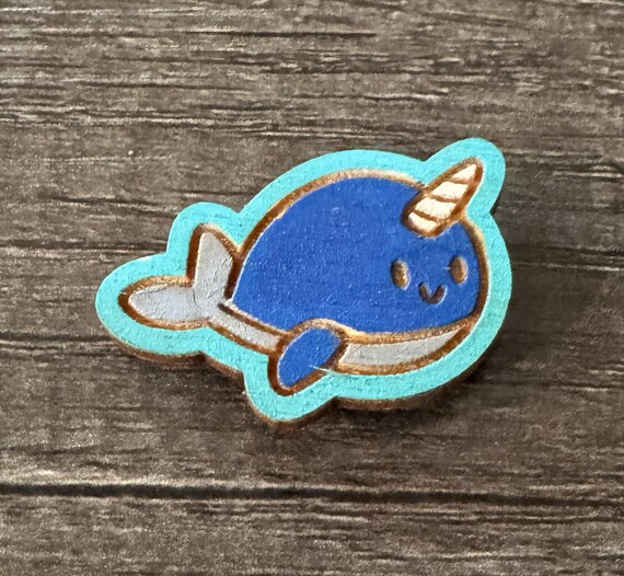 Narwhal Refrigerator Magnet