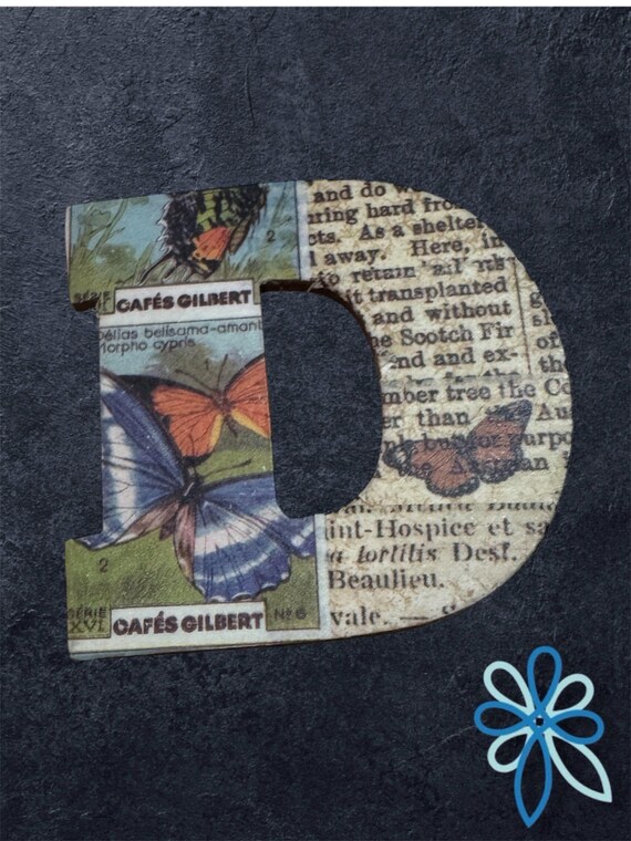 Letter D Refrigerator Magnet - Several Options Available