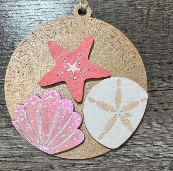 Christmas at the Beach Ornament