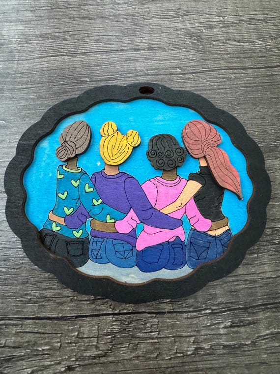 Best Friends Customizable Ornament