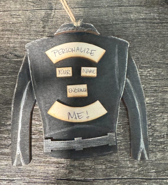 Biker Jacket Customized Ornament * Car Charm