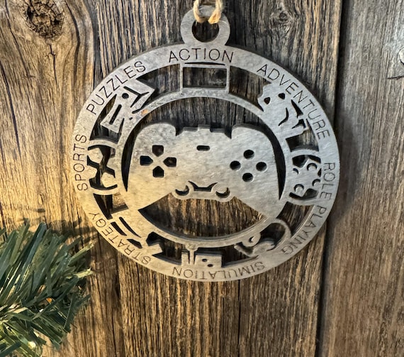 Gaming * Video Games * Gamer * Custom Ornaments * Custom & In-Stock Options Available
