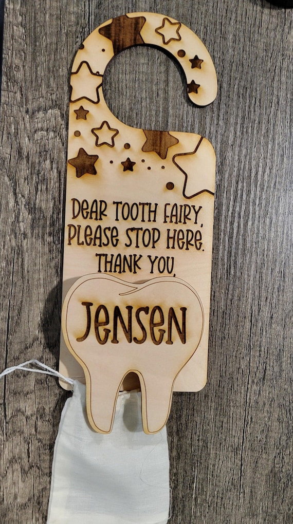 Tooth Fairy Door Holder * Tooth Keeper * Door Holder for the Tooth Fairy