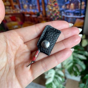 Mini knife, keychain knife, pocket knife, mini knife keyring, multipurpose knife, gift for him, mini chef knife