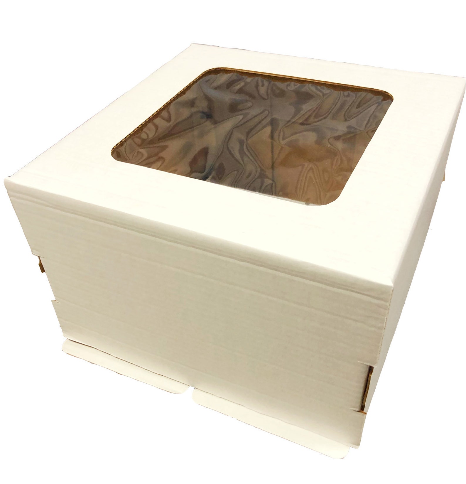 Cake box with window 10 pieces Etsy