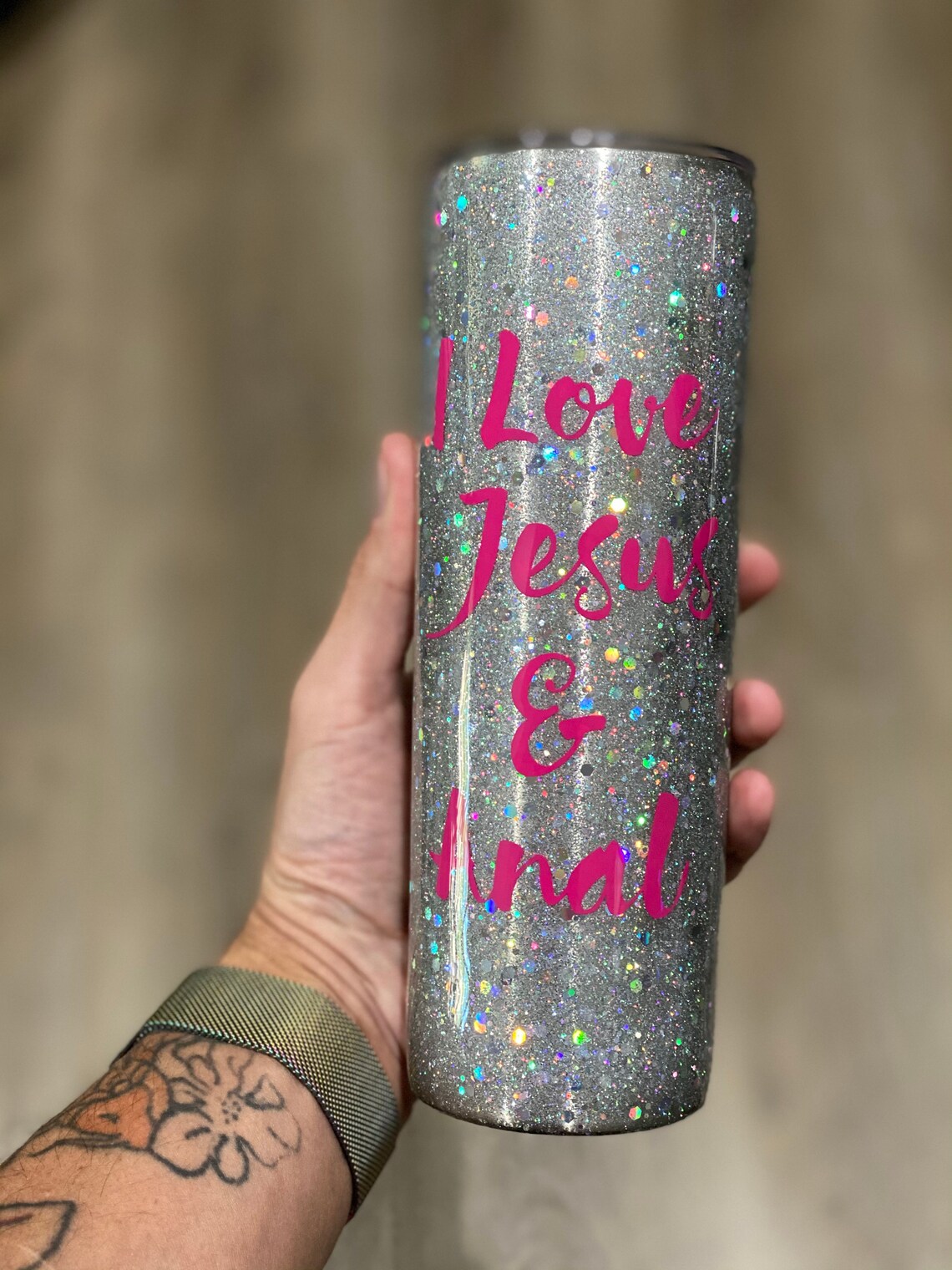 Custom tumbler funny tumbler adult tumbler glitter tumbler Etsy