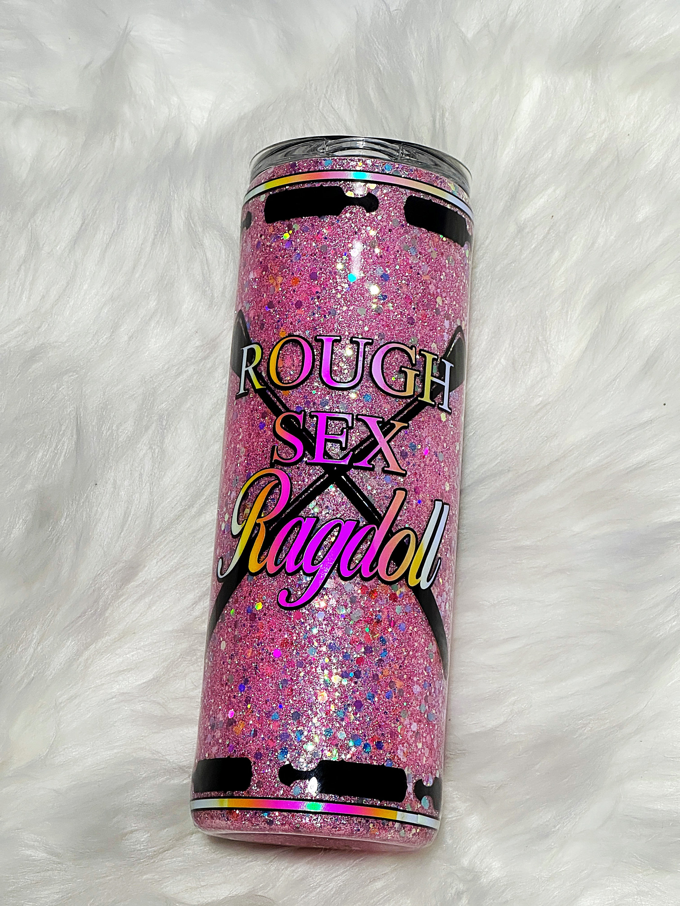 Rough Sex Ragdoll Glitter Tumbler - Etsy