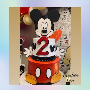 Mickey cake topper, mickey cake topper, mickey mouse decor, mickey party, mickey one, mickey party decor, Mickey mouse birthday