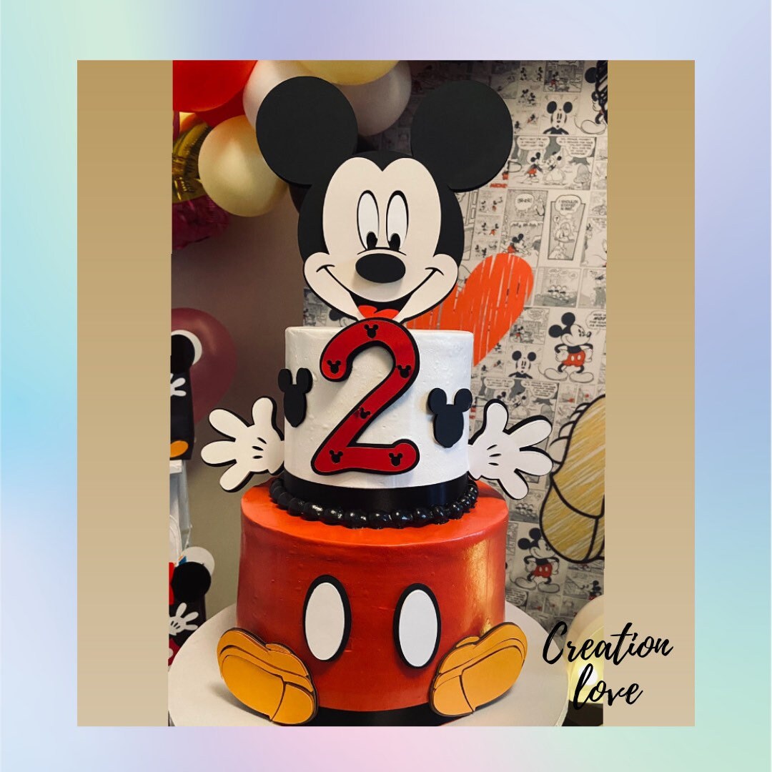 Mickey cake topper, mickey cake topper, mickey mouse decor, mickey party, mickey one, mickey party decor, Mickey mouse birthday