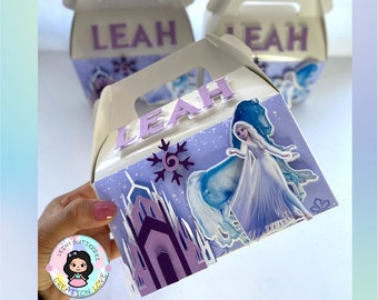 favor box frozen inspired birthday, Tangle favor boxes, Party frozen, favor box, personalizado party, sweet boxes grift, frozen favor boxes.