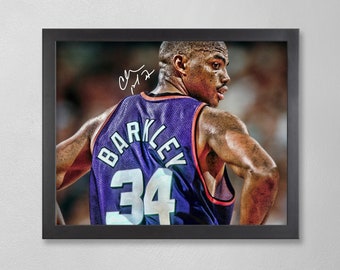 Charles Barkley Suns signed 8X10 photo picture poster autograph RP