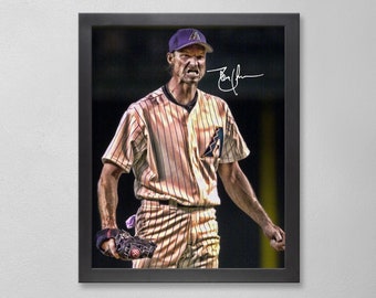 ランディ・ジョンソン(アリゾナ・ダイヤモンドバックス)直筆サイン入フォト証明書付 ランディ・ジョンソン(アリゾナ・ダイヤモンドバックス)直筆