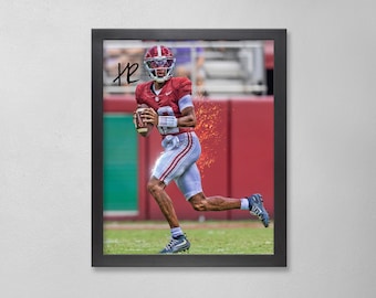Signiertes Poster von Keelon Russell: Alabama Crimson Tide NCAA – Personalisierte Kunst