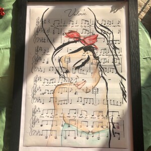 Amy Winehouse, Valerie Manuscript Album Artwork