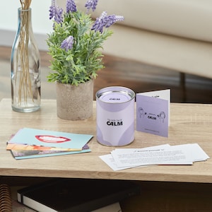 Tarjetas de Afirmación y Atención Plena en Cute Can, Regalo de Bienestar, Regalo de Gratitud y Autocuidado, Regalo Antiestrés, Tarjetas de Positividad