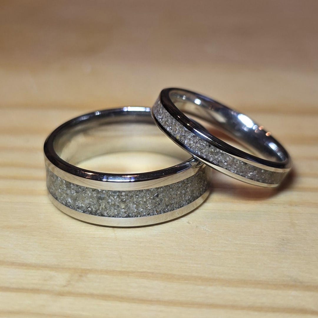 Sand Ring Process Bespoke Custom Sand Ring - Wedding Ring, Engagement Ring Etc... - Etsy