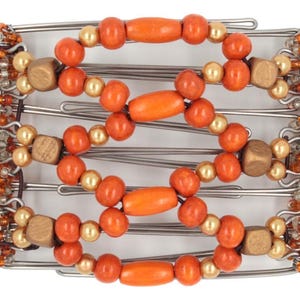 African Butterfly Wire Hair Clip - 7 Tong 541 (Medium)