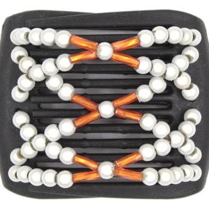 African Butterfly LadyBug Hair Comb - Black 63 (Small)
