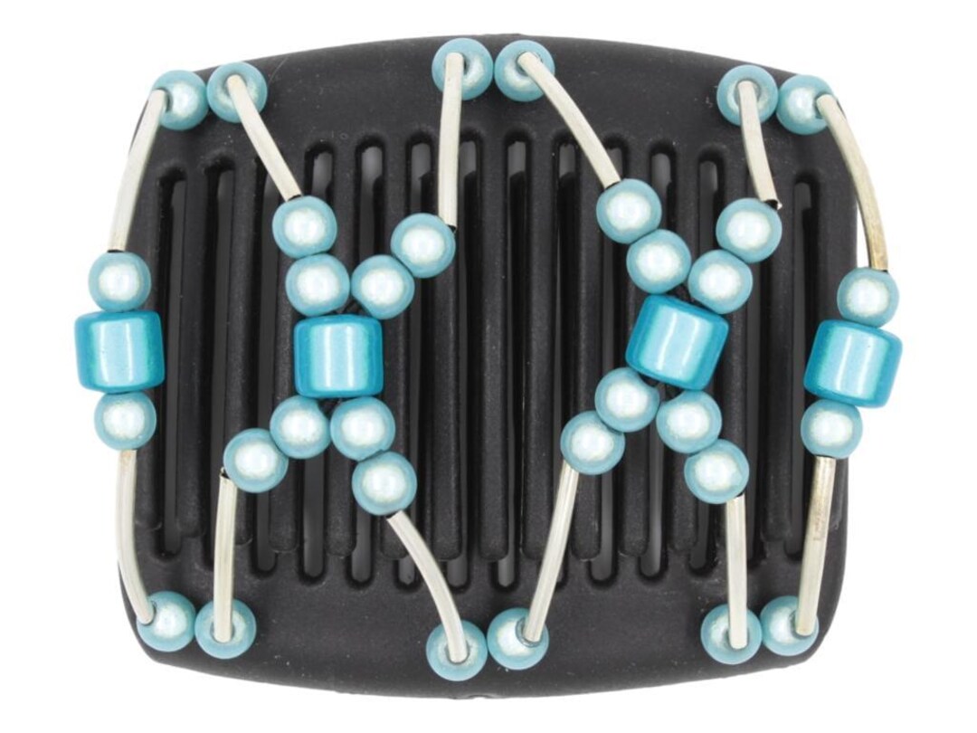 African Butterfly Chameleon Hair Comb - Beada Tube Black 27 (medium) - Etsy
