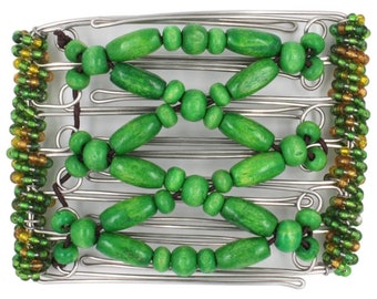 African Butterfly Wire Hair Clip - 7 Tong 451 (Medium)