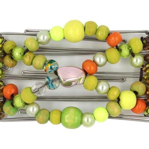 African Butterfly Wire Hair Clip - 5 Tong 313 (Small)
