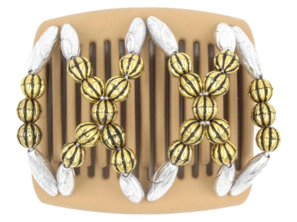 African Butterfly Chameleon Hair Comb - Dalena Blonde 25 (Medium)