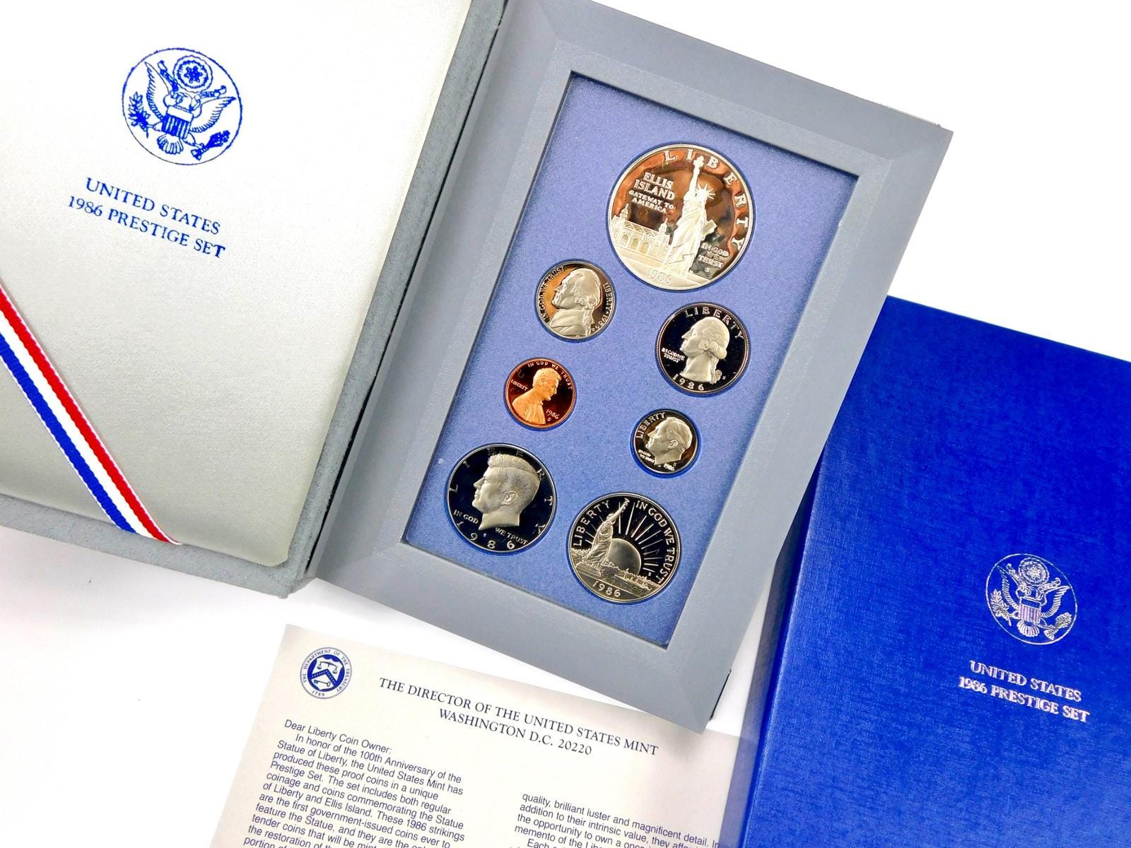 1986 Liberty Coin Set - Etsy