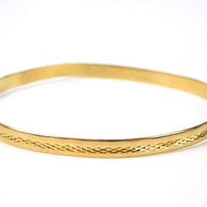 18k Saudi Gold Bracelet - Etsy