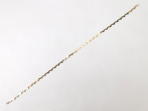 Beautiful 10K White Yellow Gold Lady's Chain Neck… - image 9