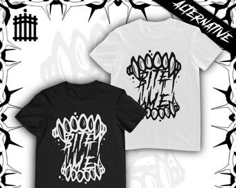 Bite Me - Gothic T-shirt - Goth tee - Alternative Tshirt - Vampire fan - Halloween - Emo Tshirt - Alt - Gothic - Unisex Shirt