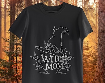 Witch Mom - Witch Tshirt - Mom Tshirt - Pagan - Wicca - Witchy - Witch Lifestyle - Unisex Shirt - Mom Gift