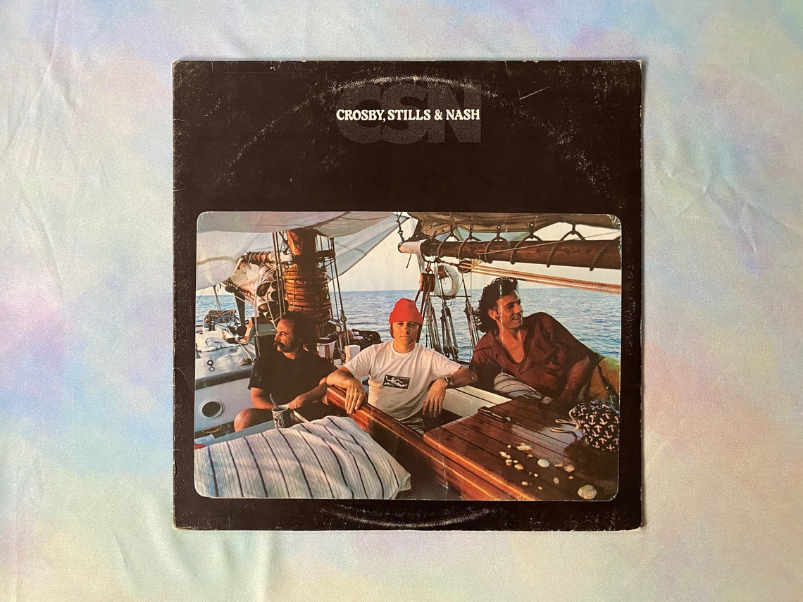 Crosby Stills Nash 1977 CSN Vintage Vinyl LP Record Etsy