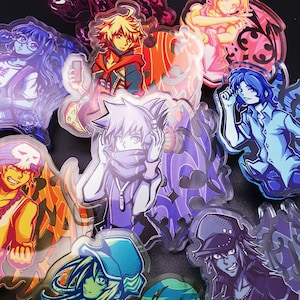 TWEWY Acrylic Pins