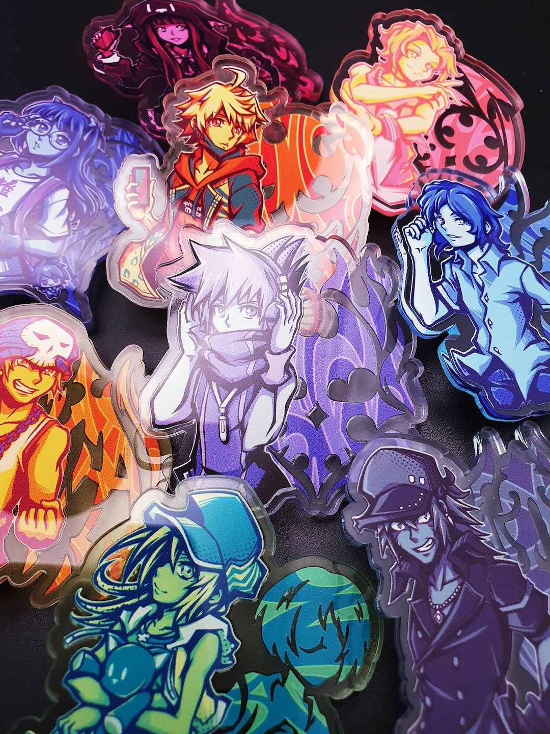 TWEWY Acrylic Pins Etsy